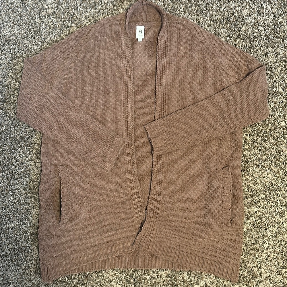 Flawless Brown Cardigan